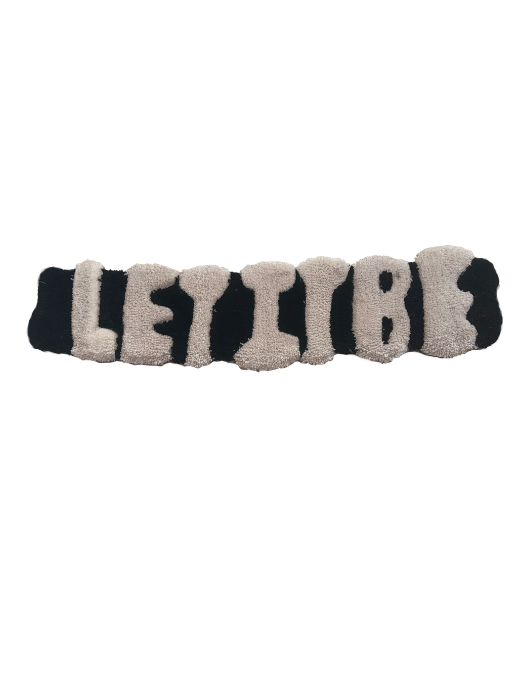 Let it be tufted rug