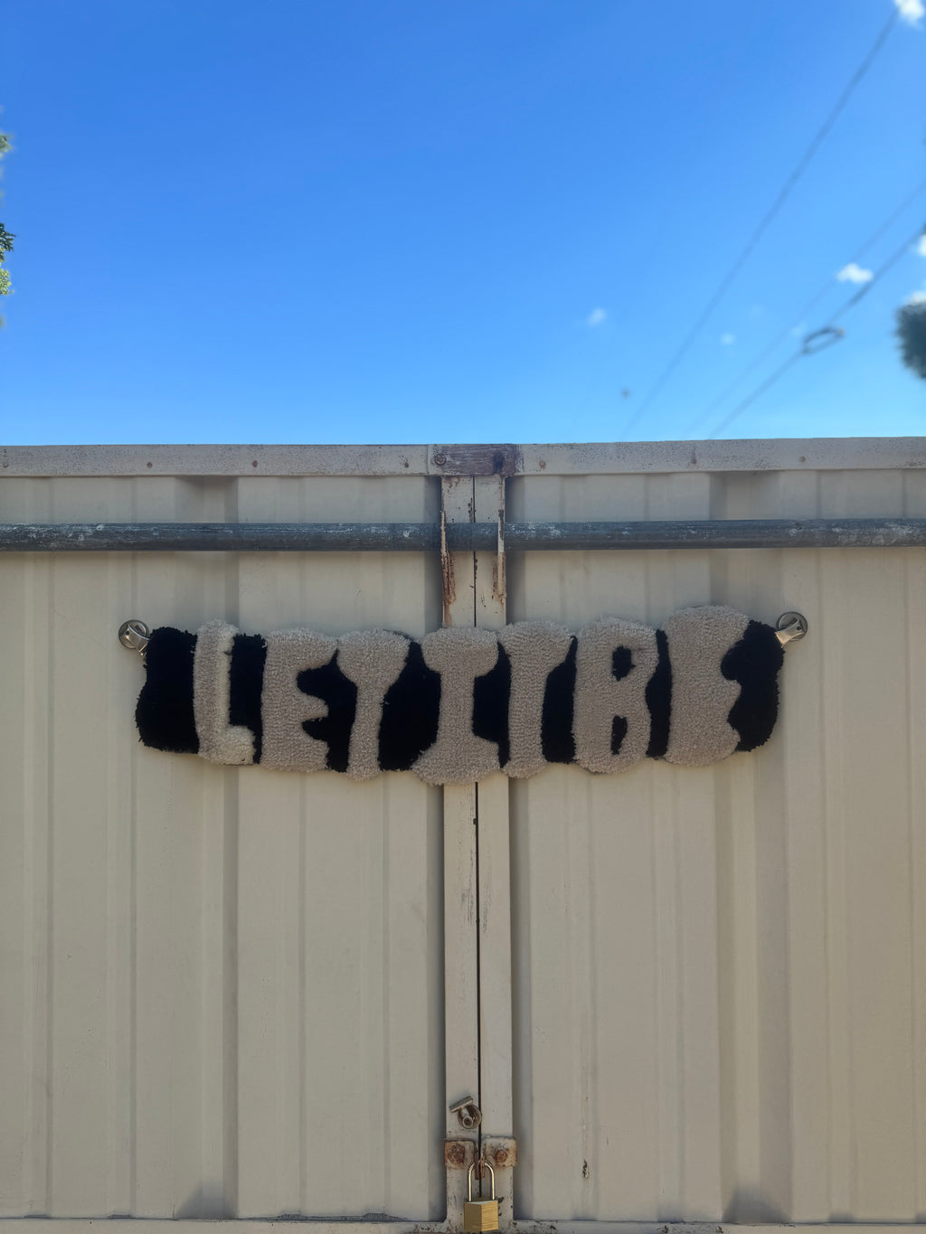 Let it be tufted rug