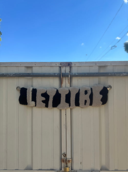 Let it be tufted rug